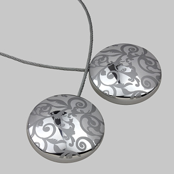 круглый шторный магнит