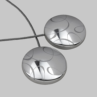 круглый шторный магнит