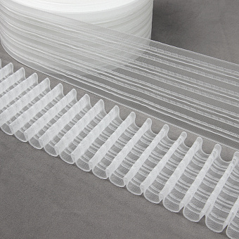 монтажная шторная лента многокарманка