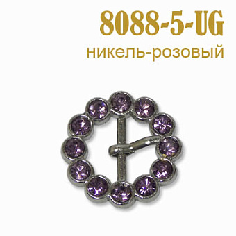 пряжка металлическая со стразами