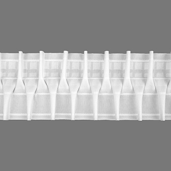 шторная лента сборки «Буфы» и «Вафельная»