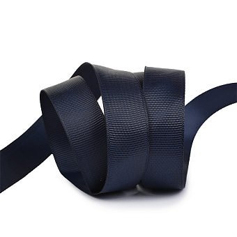 репсовая однотонная лента