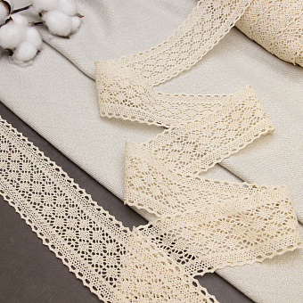 кружево вязаное