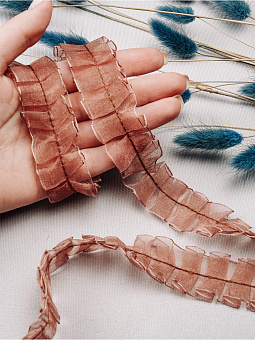 декоративная тесьма оборка