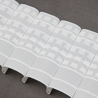 монтажная шторная лента многокарманка