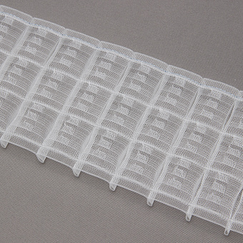 монтажная шторная лента многокарманка