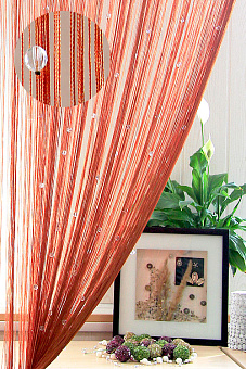 Кисея с бусами кисея нитяная с бусами