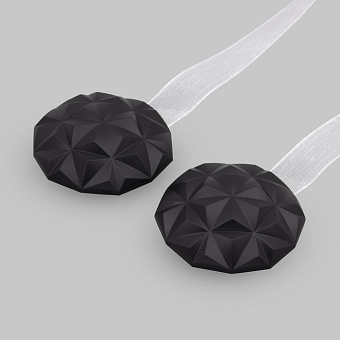 круглый шторный магнит