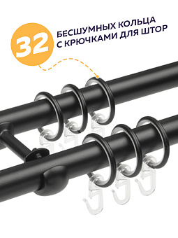 металлический карниз для штор