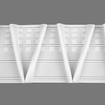 шторная лента с лучевыми групповыми складками