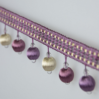 шторная бахрома с шариками