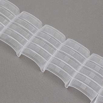 монтажная шторная лента многокарманка