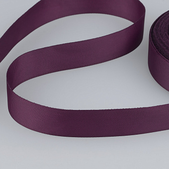 репсовая однотонная лента