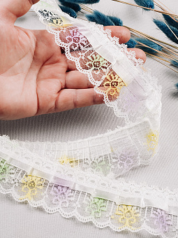 тесьма оборка