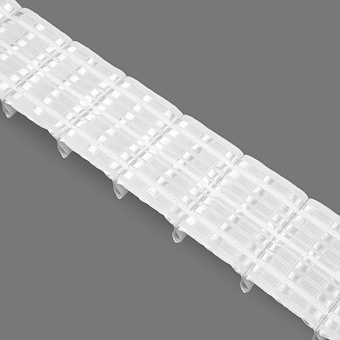 монтажная шторная лента многокарманка