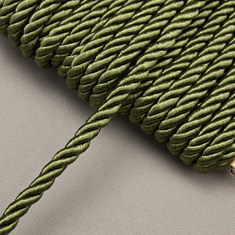 шнур шторный витой 8 мм