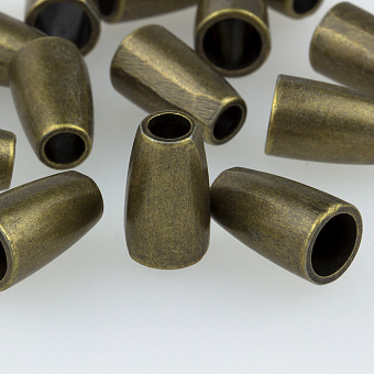 наконечник концевик металлический для шнура