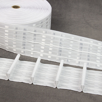 монтажная шторная лента многокарманка