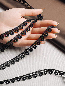 декоративная вязаная тесьма