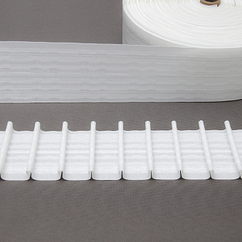 монтажная шторная лента многокарманка