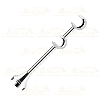 кронштейн для металлического настенного карниза