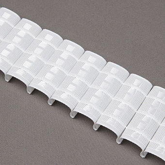 монтажная шторная лента многокарманка