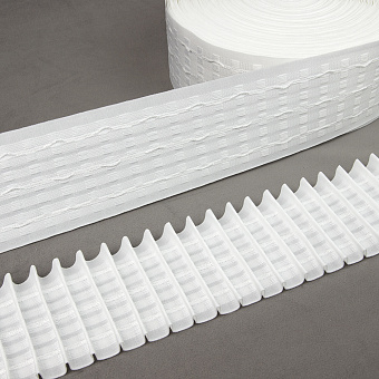 монтажная шторная лента многокарманка