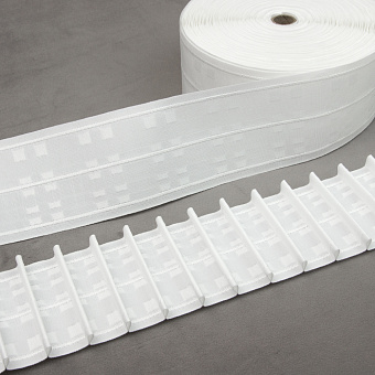 монтажная шторная лента многокарманка