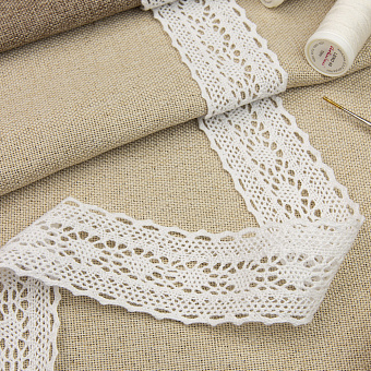 декоративное вязаное кружево