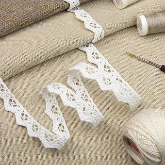 декоративное вязаное кружево