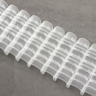 монтажная шторная лента многокарманка