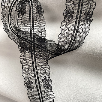 декоративное кружево на капроне
