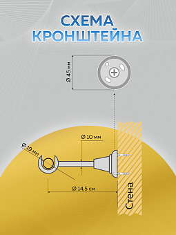 металлический карниз для штор