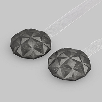 круглый шторный магнит