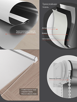 рулонная штора блэкаут
