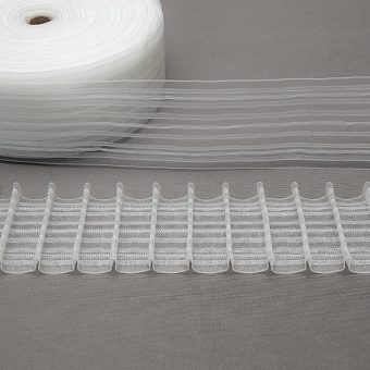 монтажная шторная лента многокарманка