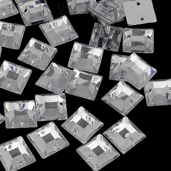 Квадратные пришивные пластиковые стразы декоративные пришивные пластиковые стразы квадрат