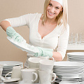 бытовые принадлежности для ухода за посудой
