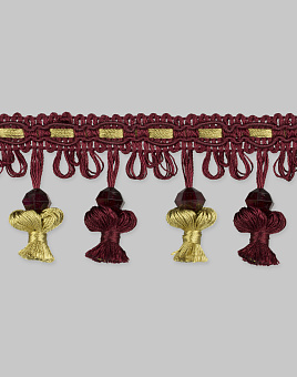 шторная бахрома с шариками