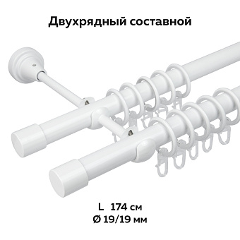 металлический шторный карниз