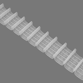 монтажная шторная лента многокарманка