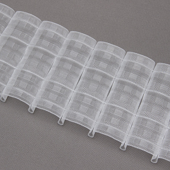 монтажная шторная лента многокарманка