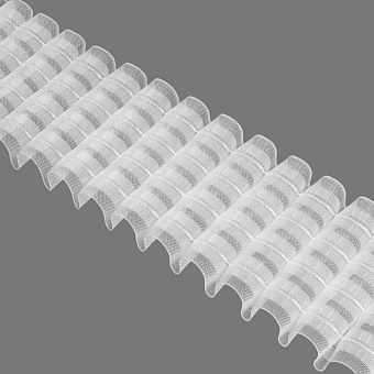 монтажная шторная лента многокарманка