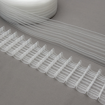 монтажная шторная лента многокарманка