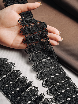 декоративная вязаная тесьма