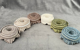 шторная декоративная сутажная тесьма