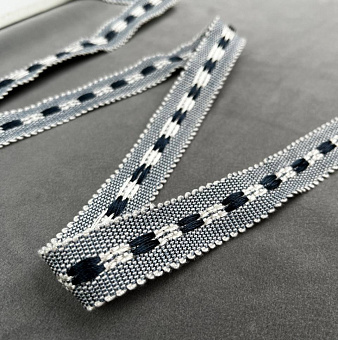 шторная декоративная сутажная тесьма