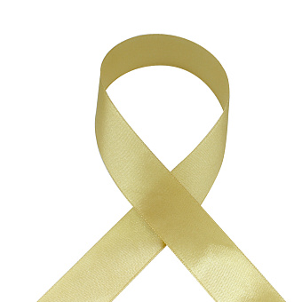 декоративная односторонняя атласная лента