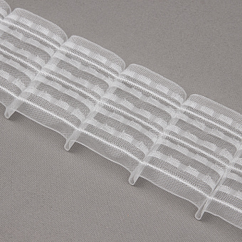 монтажная шторная лента многокарманка