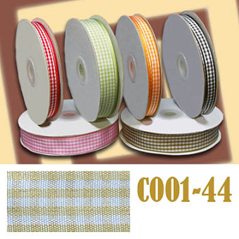 лента декоративная в клетку